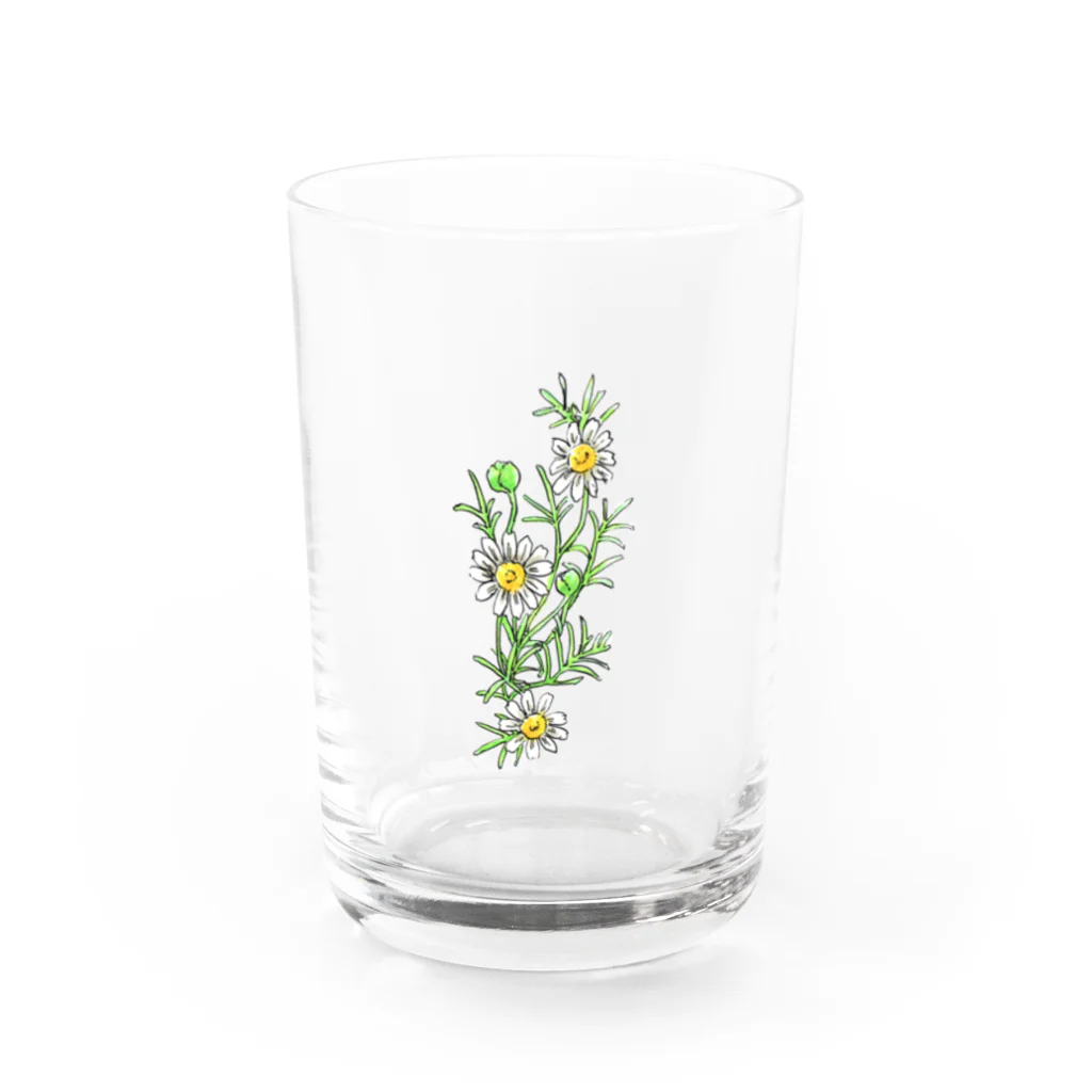 chihaのハーブグラス【カモミール】 Water Glass :front