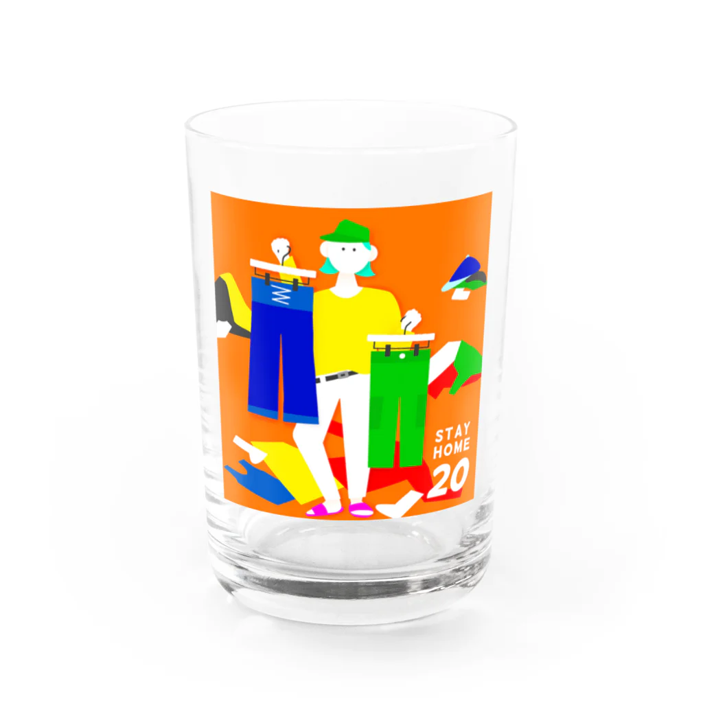 usamiayaの1人ファッションショー Water Glass :front