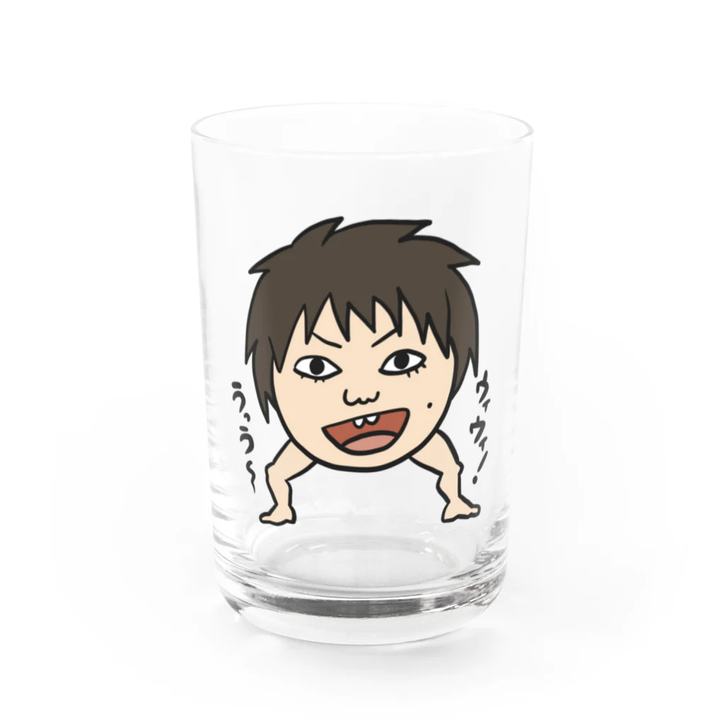 よ〜〜このみんな大好きウィウィ！ Water Glass :front