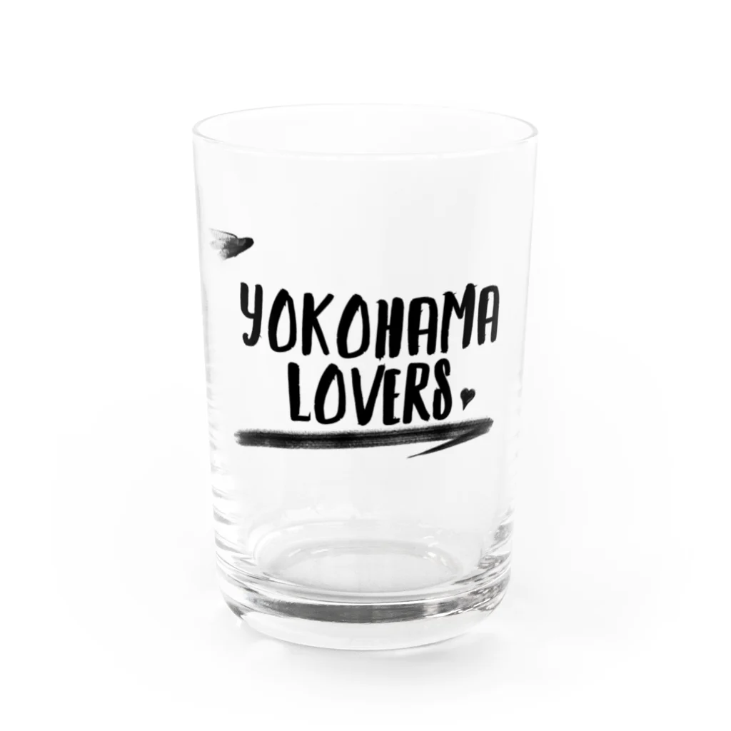 KEN's☆BASEBALL FAN SHOPのYOKOHAMA LOVERS 1 Water Glass :front