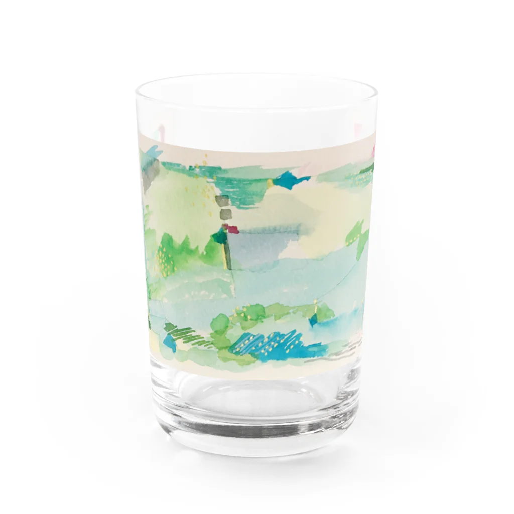 peonicのハタケ Water Glass :front