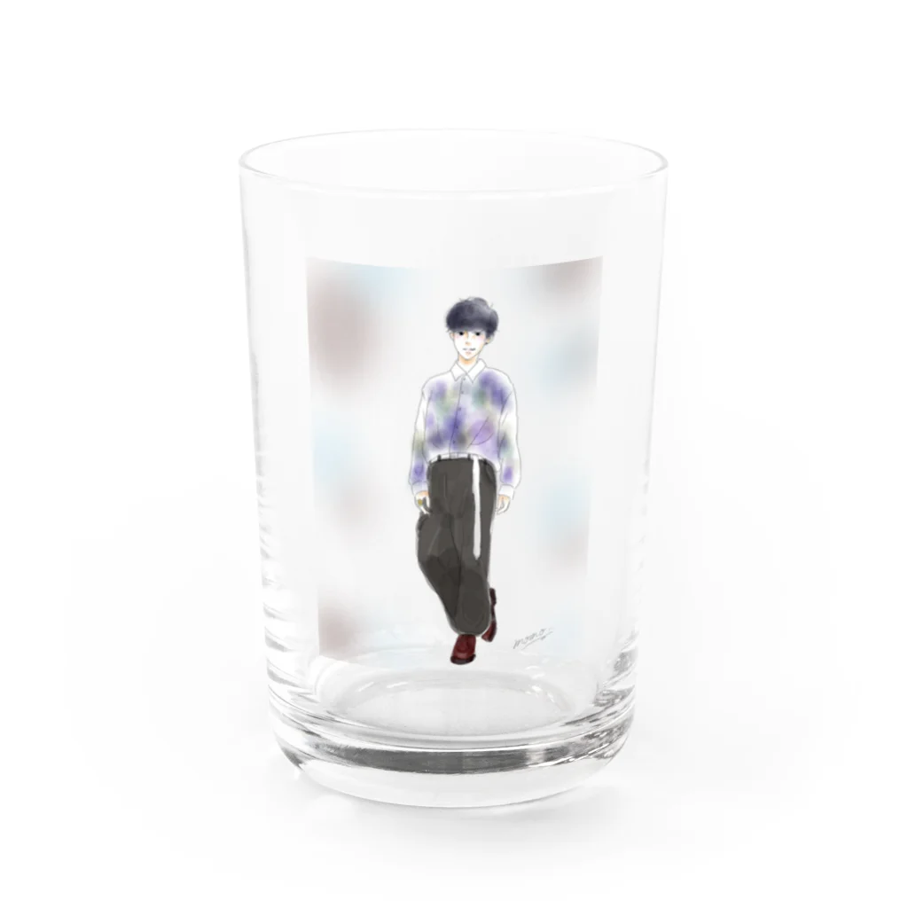 momo: )＊の個性くん。 Water Glass :front