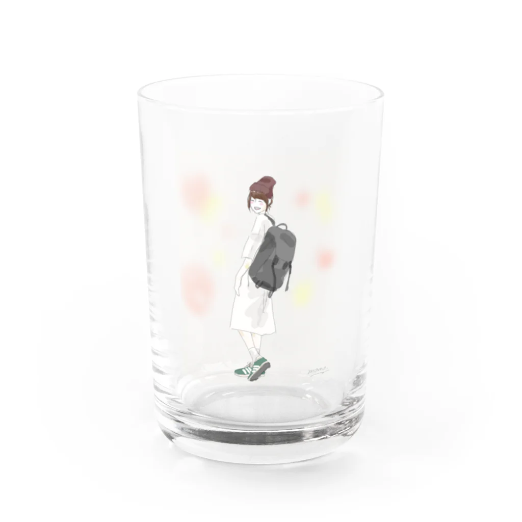 momo: )＊のゆるふわgirl。 Water Glass :front