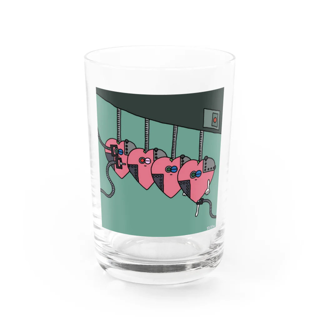 ratta.のしんぱくちゃん Water Glass :front