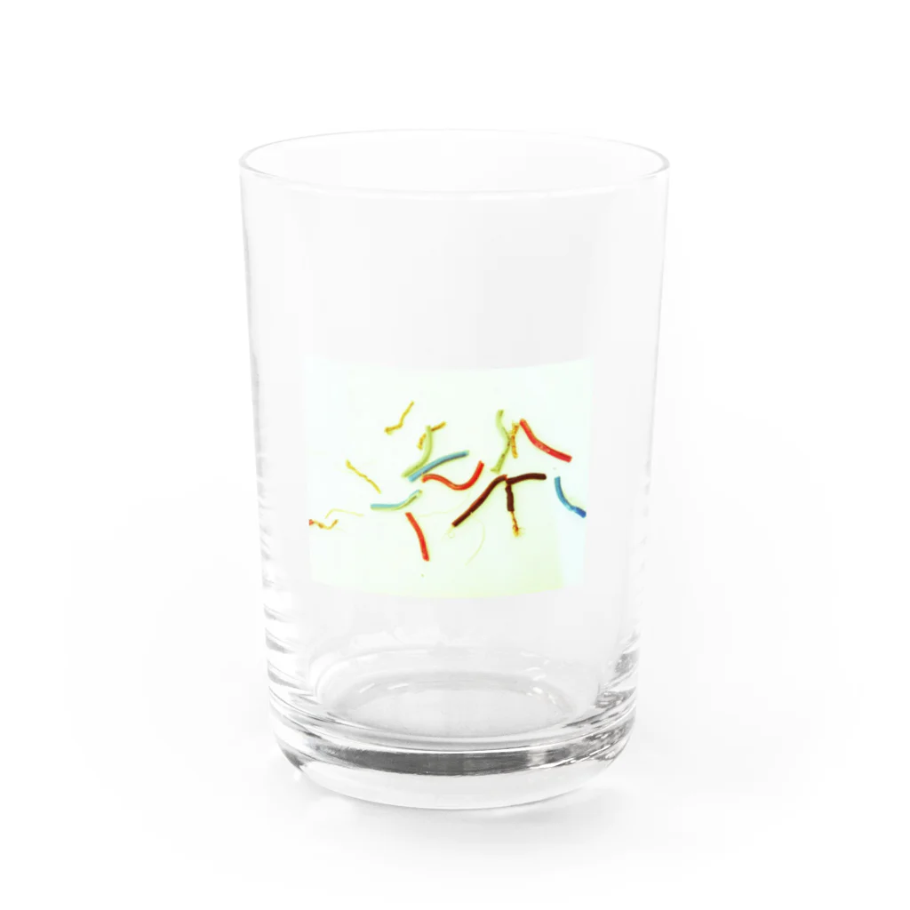 mのはいせん Water Glass :front