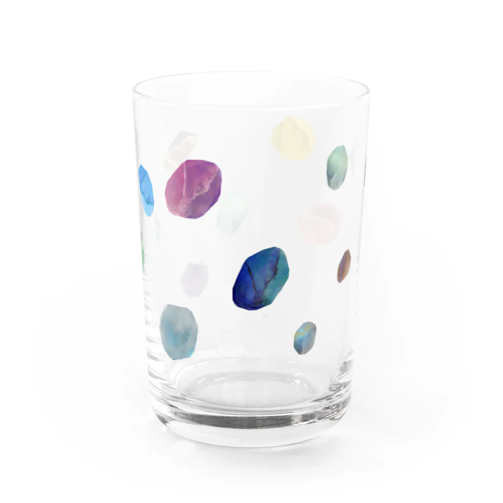 yurietteaのやさしい記憶 鉱石  Water Glass :front