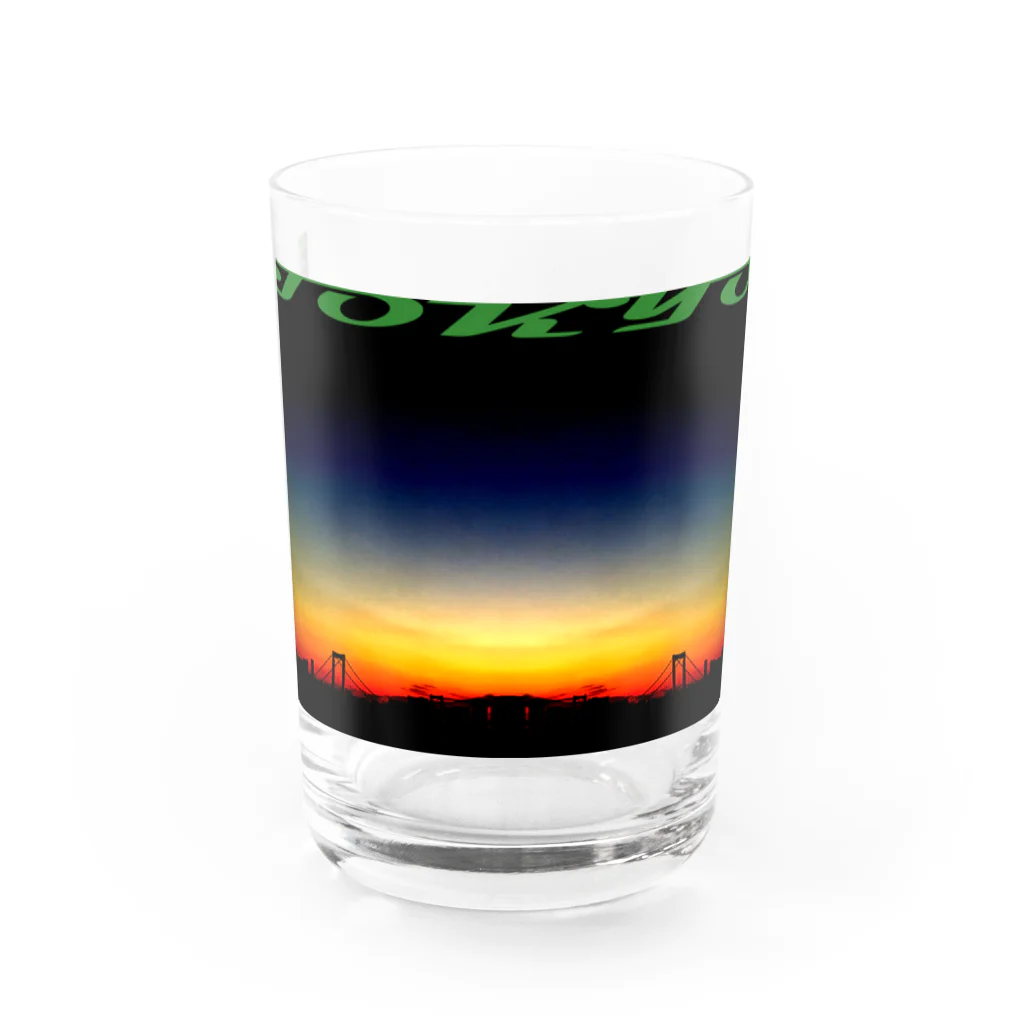 effectiveosisのTokyo bridge Water Glass :front