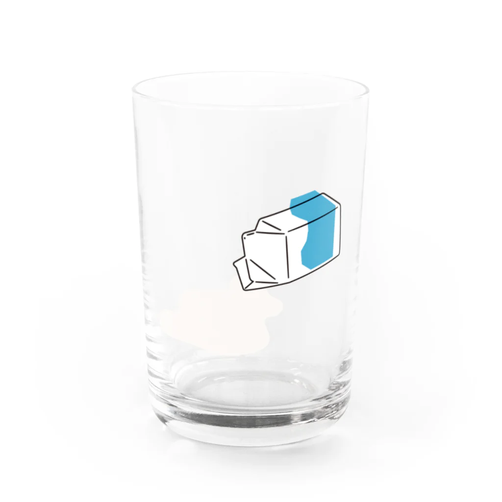 シリアルア、ソートのMILK_B Water Glass :front