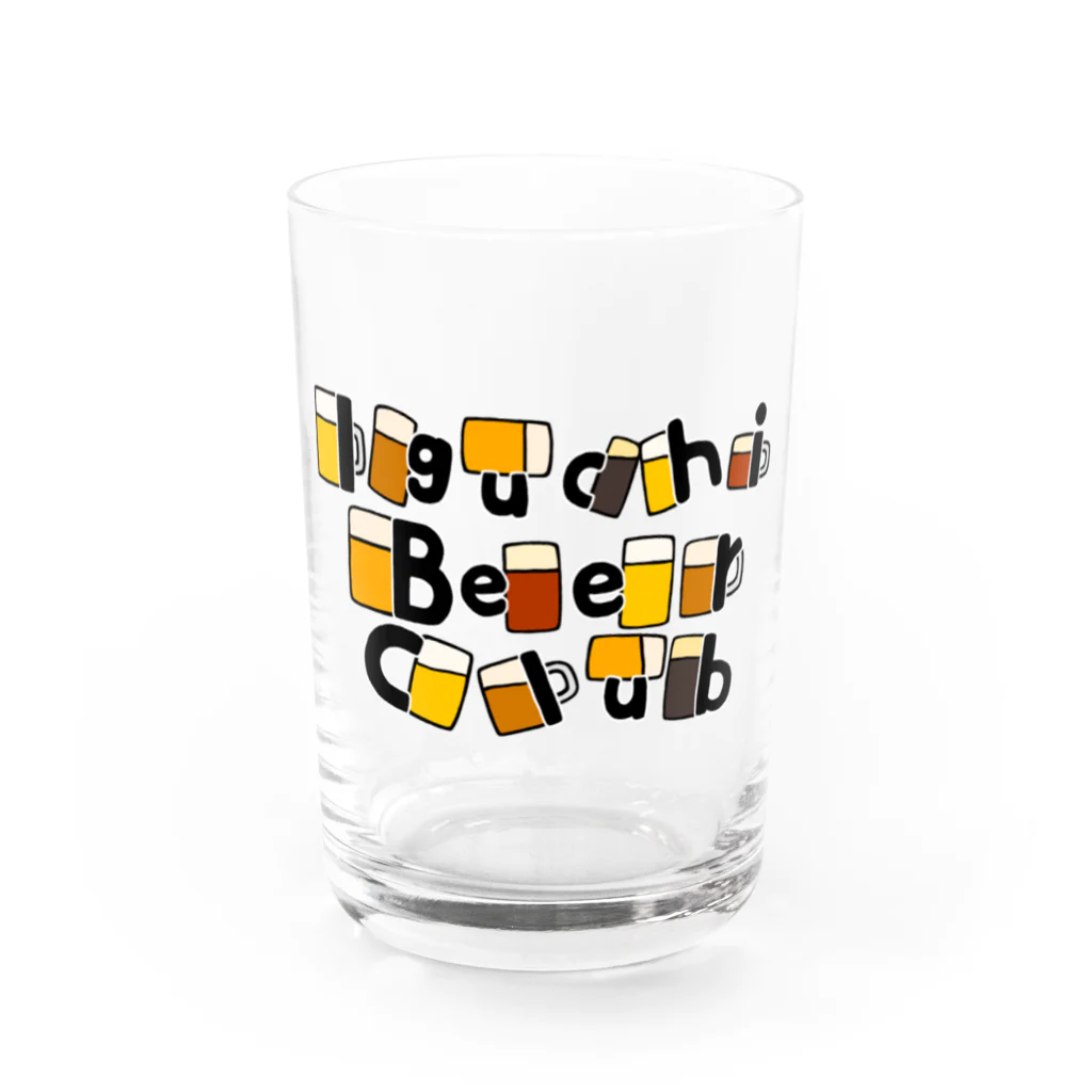 井口ビール部の井口ビール部グッズ Water Glass :front