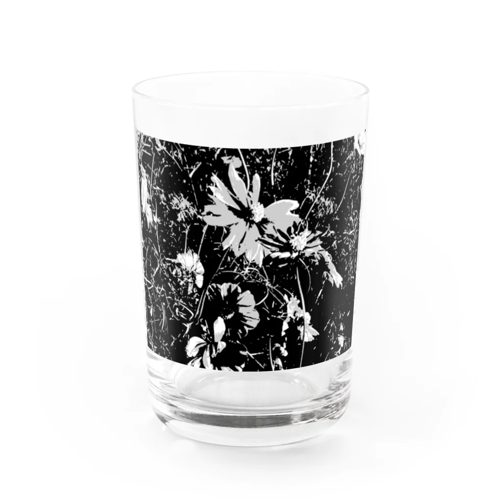 GR/uの花　flower Water Glass :front