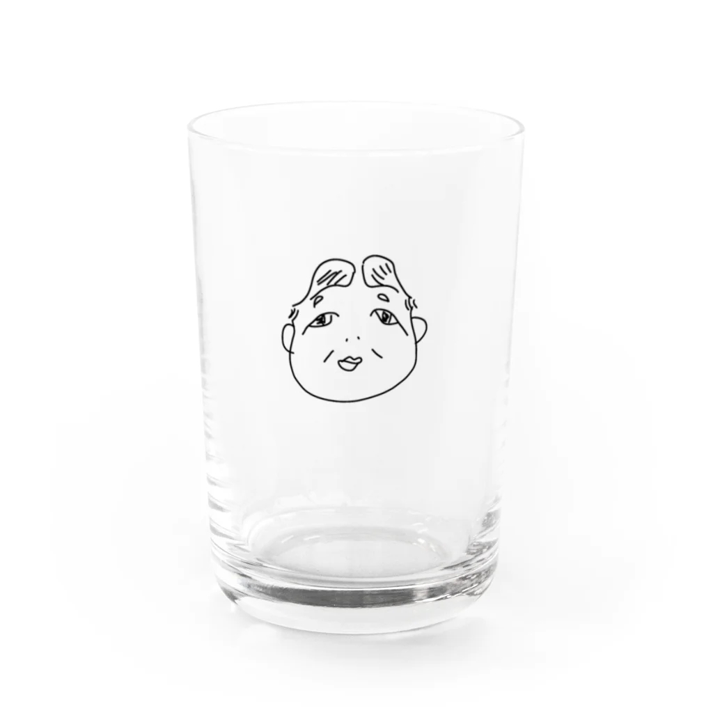 P.3の様々なおじさんno1 Water Glass :front
