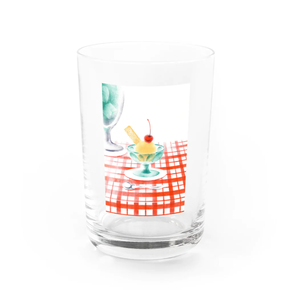 松尾穂波のICE CREAM Water Glass :front