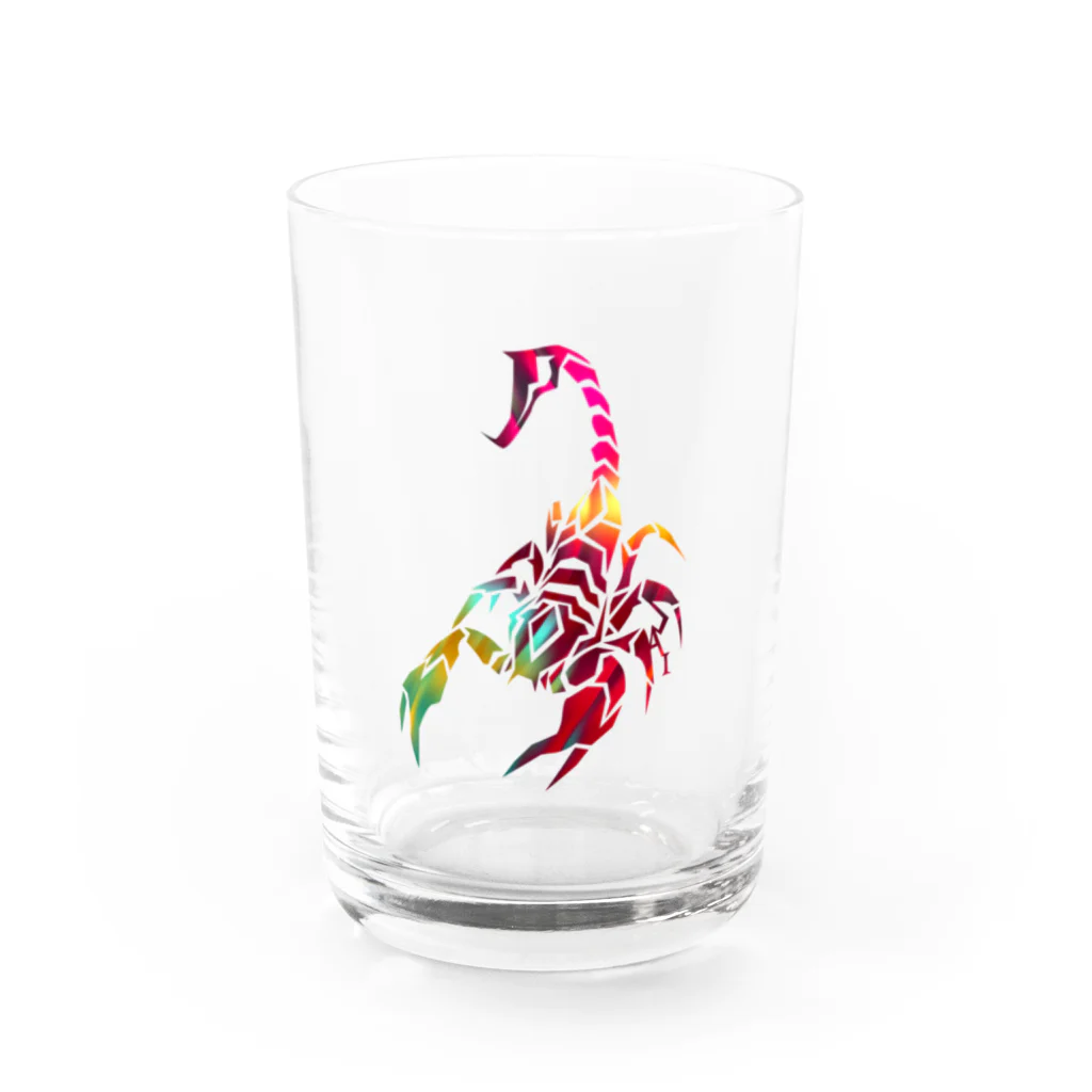 ESCHATOLOGYの蠍・SAI／ビビッドB Water Glass :front