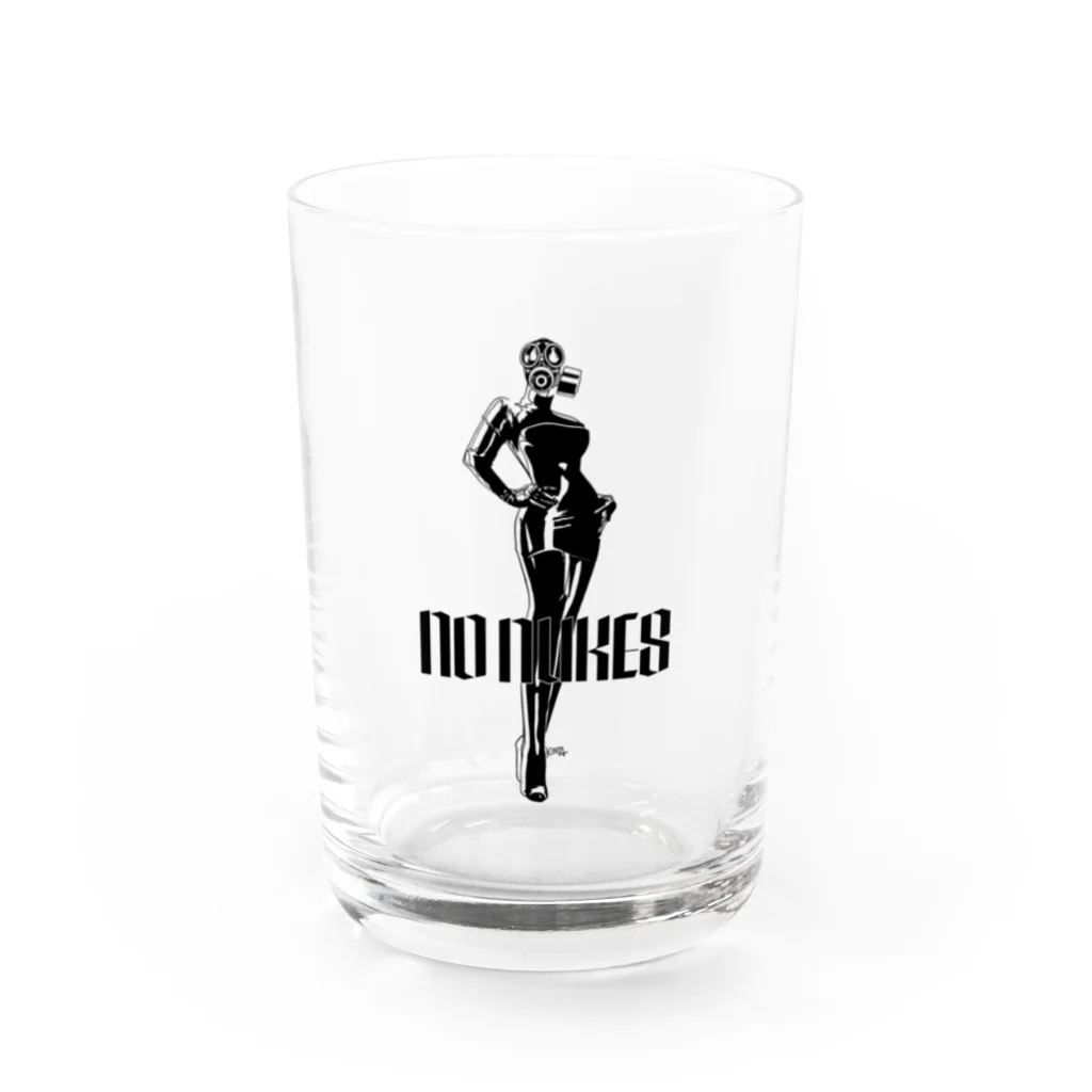 SIXTY-NINE FACTORYのGAS MASK Water Glass :front