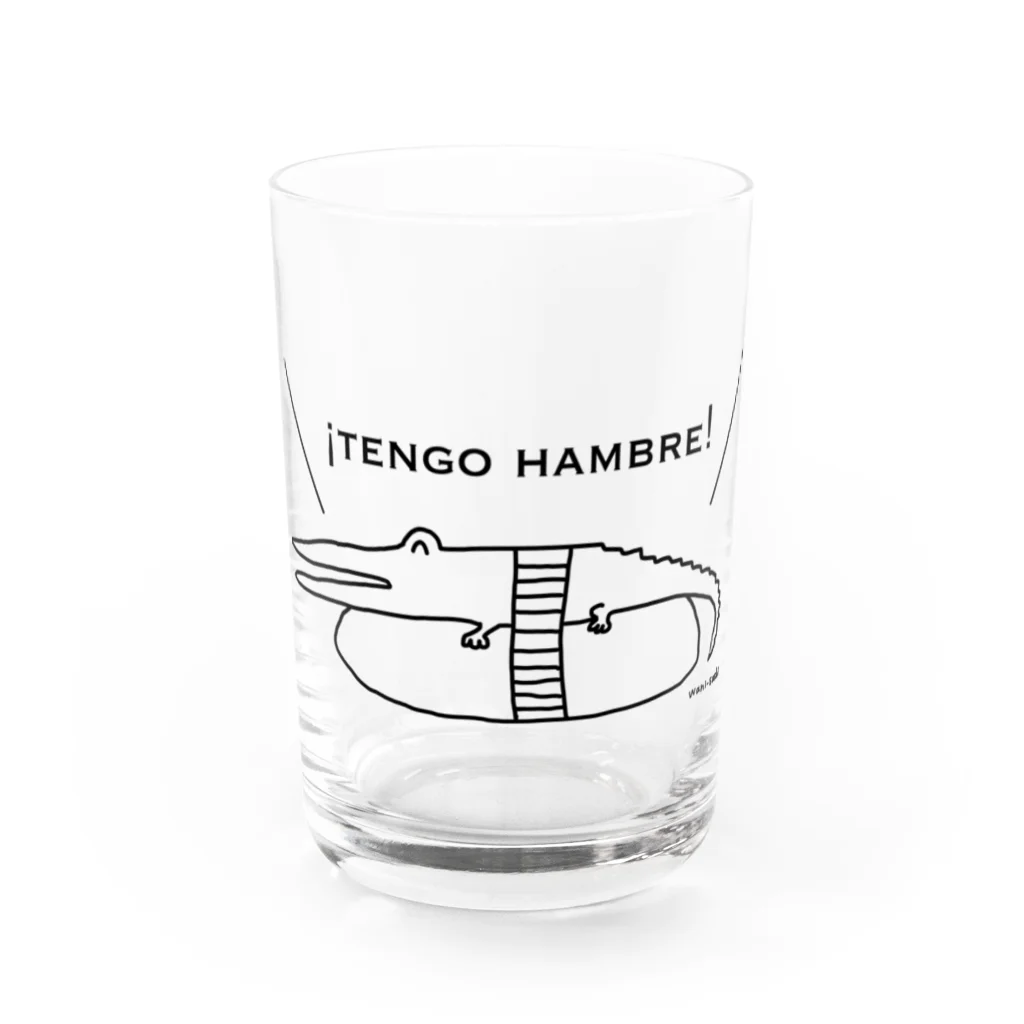 【原価セール中】わに寿司制作部のわに寿司Returns Water Glass :front