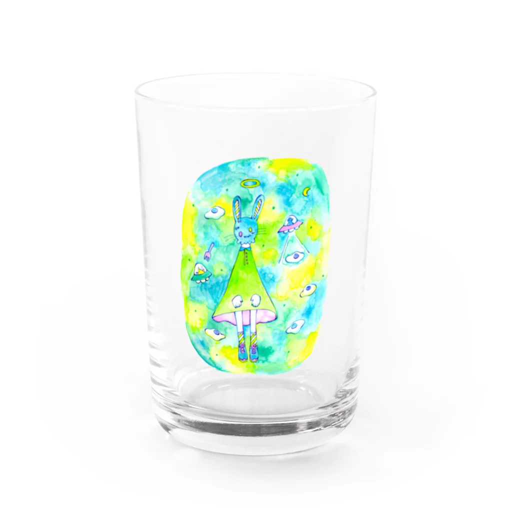 urocoのfuwafuwa Water Glass :front