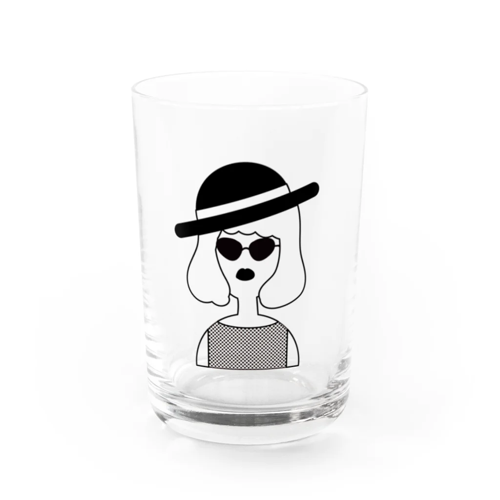 フカツ マリエのwoman Water Glass :front