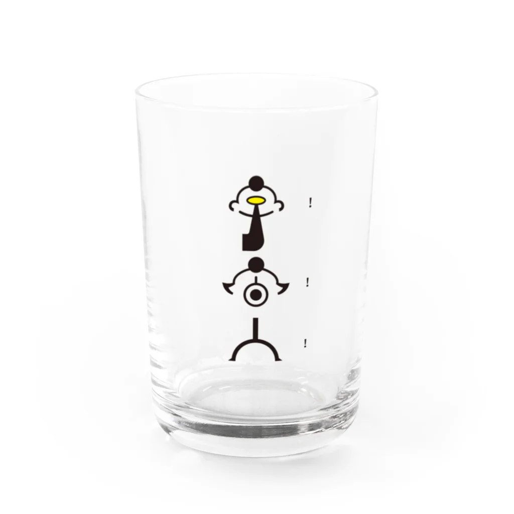 たいがの宇宙人 Water Glass :front