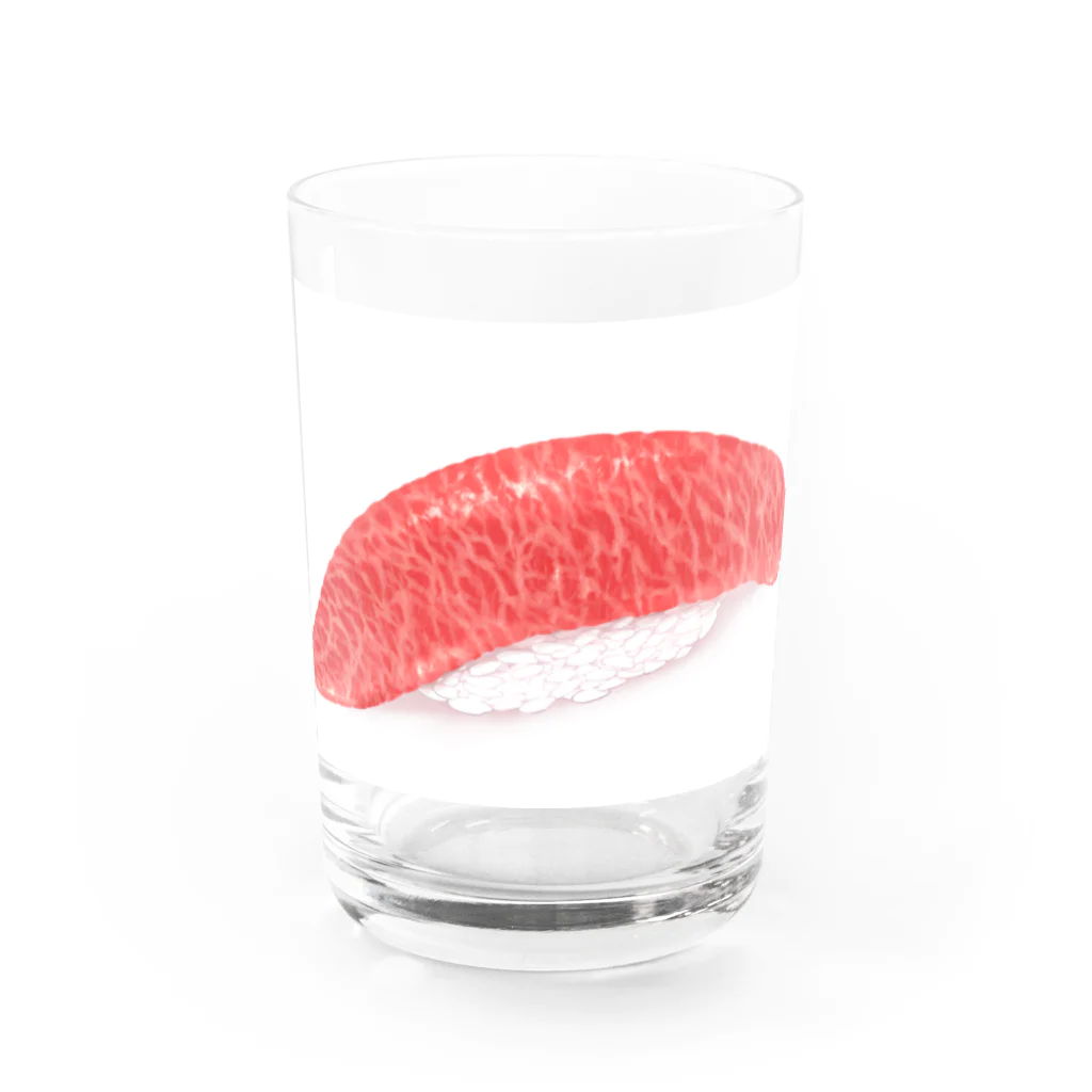 お寿司屋さんのお寿司トート Water Glass :front