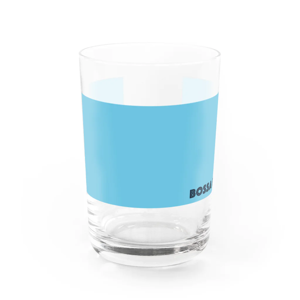 Karen's shopのBlue line Water Glass :front