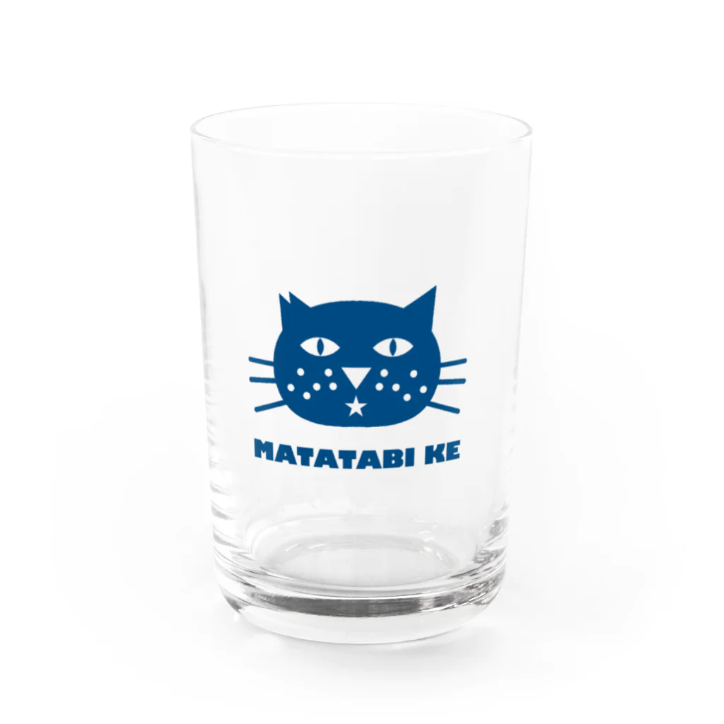 またたび家のまたたびくん★ Water Glass :front