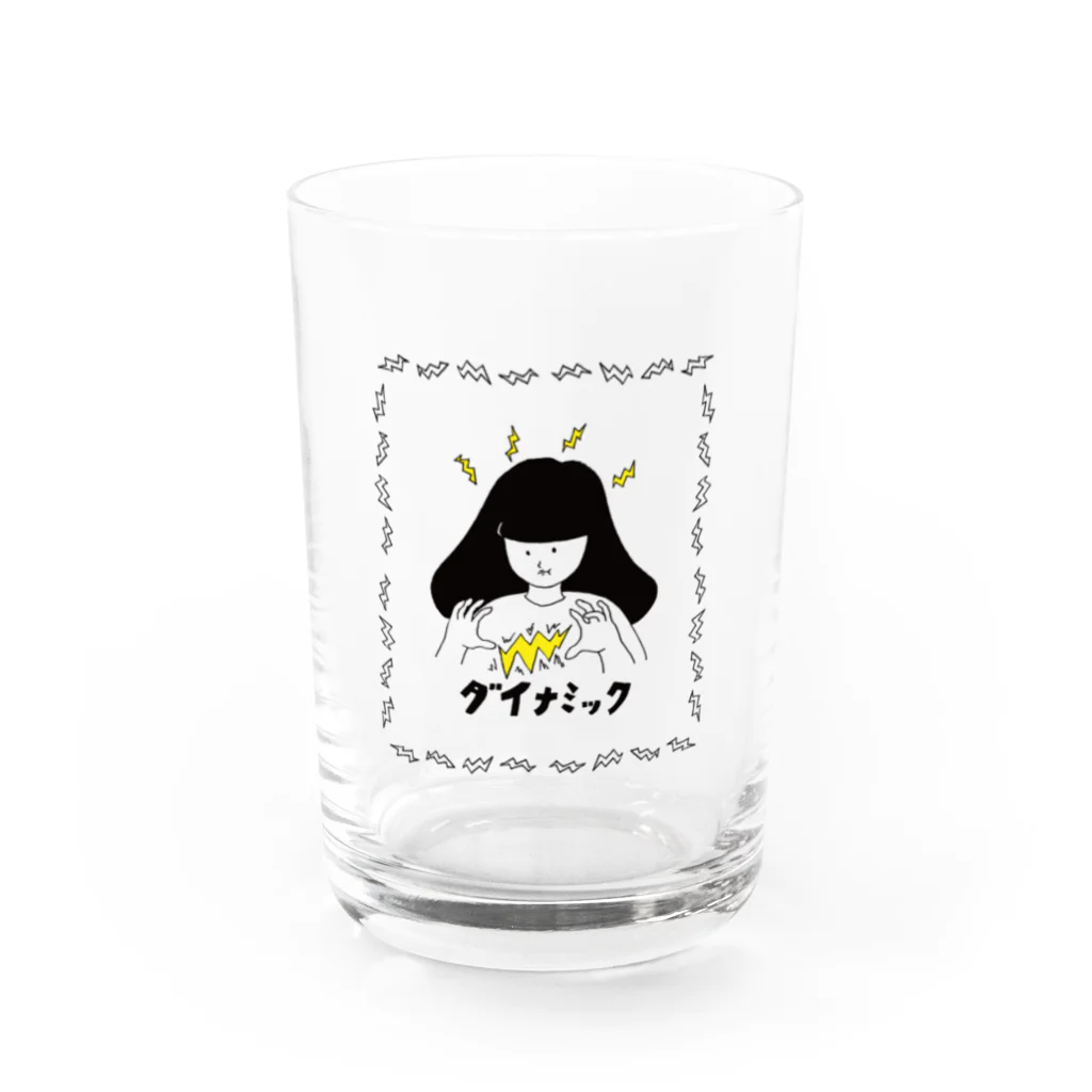 プルプールのサイキック・ダイナミック Water Glass :front