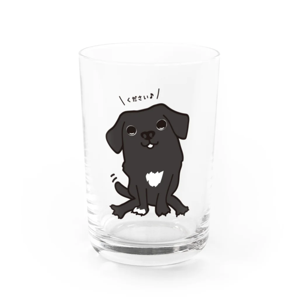 TRANS MIXのくまおくん Water Glass :front