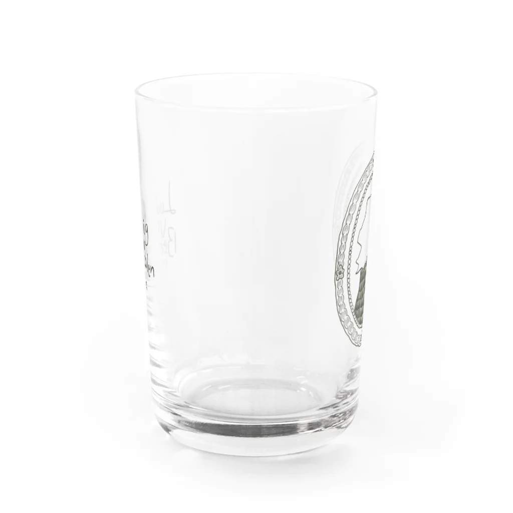 maccoのベートーヴェン Water Glass :front