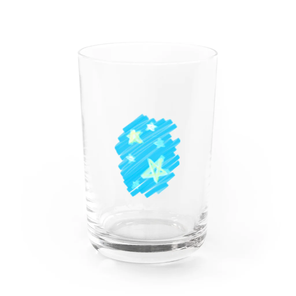 ゆるーい○○のゆるゆるお星様 Water Glass :front