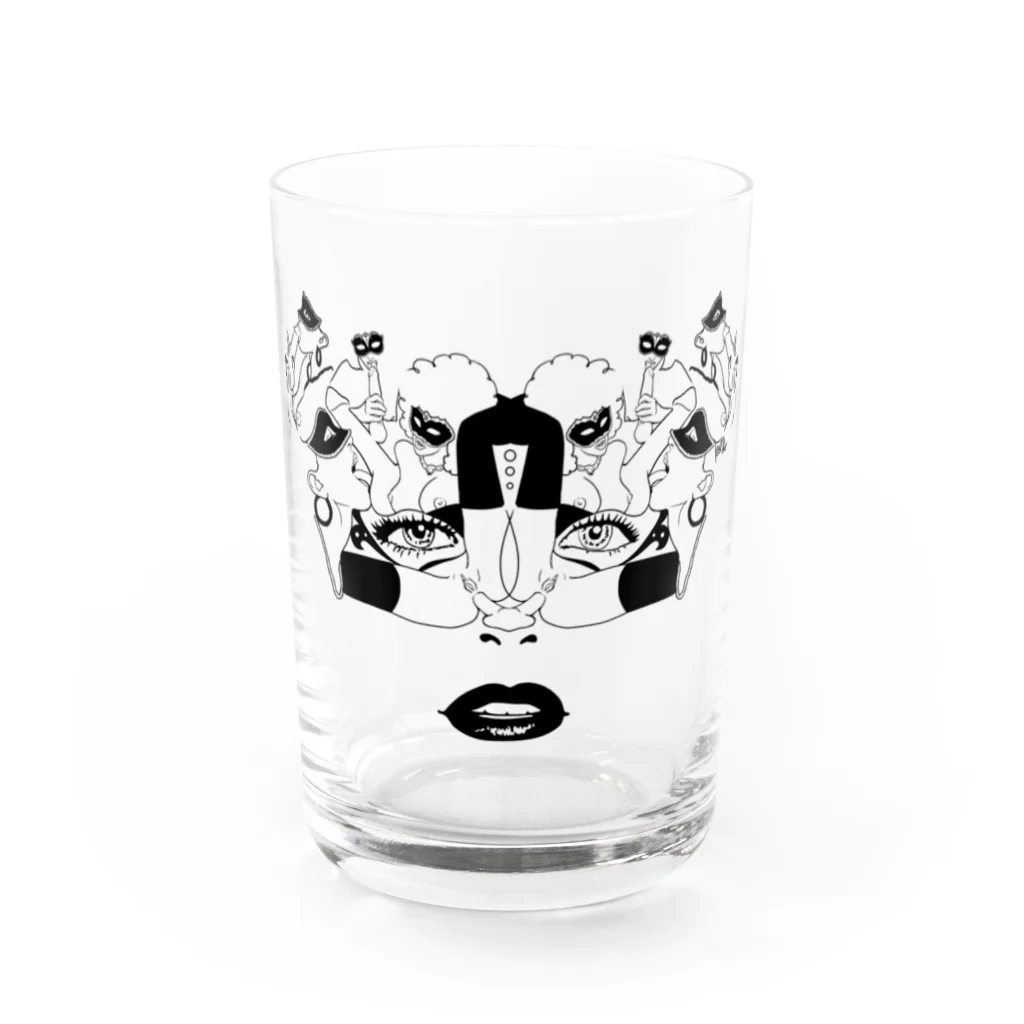 SIXTY-NINE FACTORYの仮面＃02 Water Glass :front