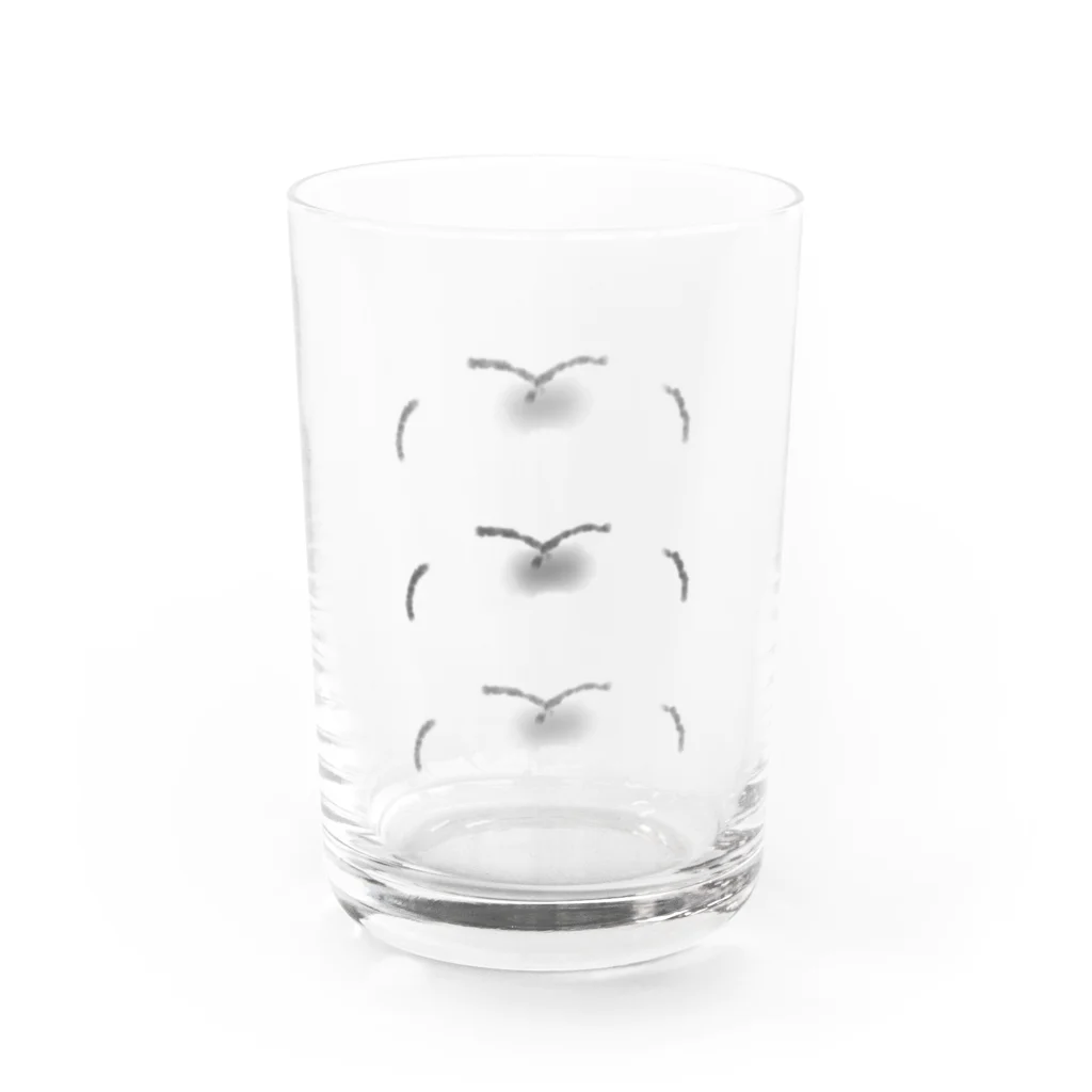 おしり山 まるみのⅢ段　おしり山 Water Glass :front