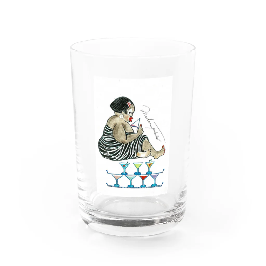 マダム・タカコshop　(byジャズ ビレバン)のカクテル占い！？ Water Glass :front