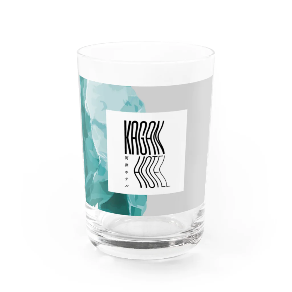 河岸ホテルのkaganhotel stone design goods Water Glass :front