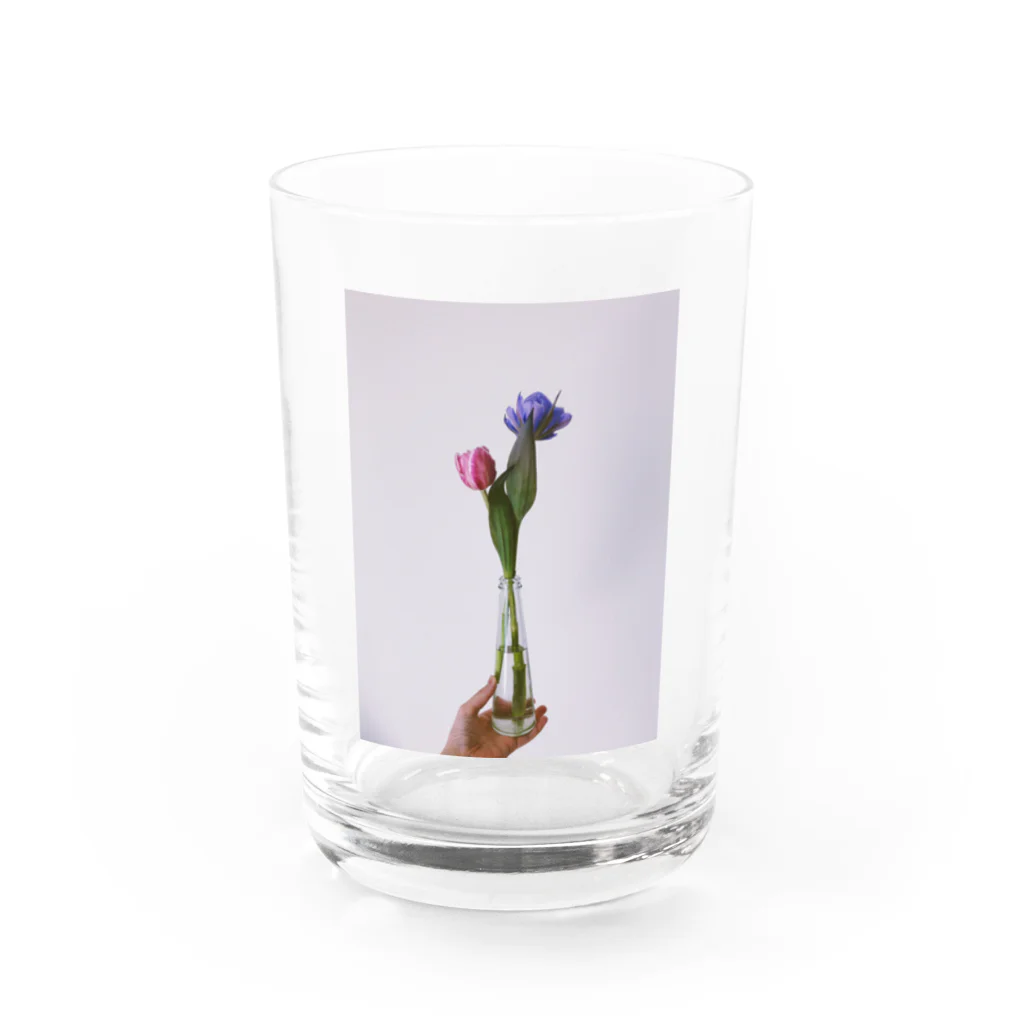 なかさわのTULIP Water Glass :front