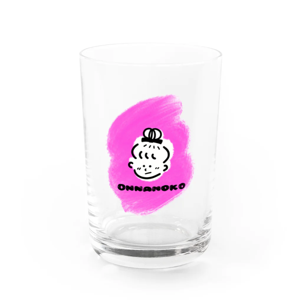 xiangのONNANOKO PINK Water Glass :front