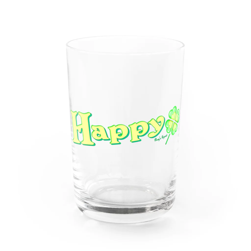 Ray's Spirit　レイズスピリットのHappy Water Glass :front