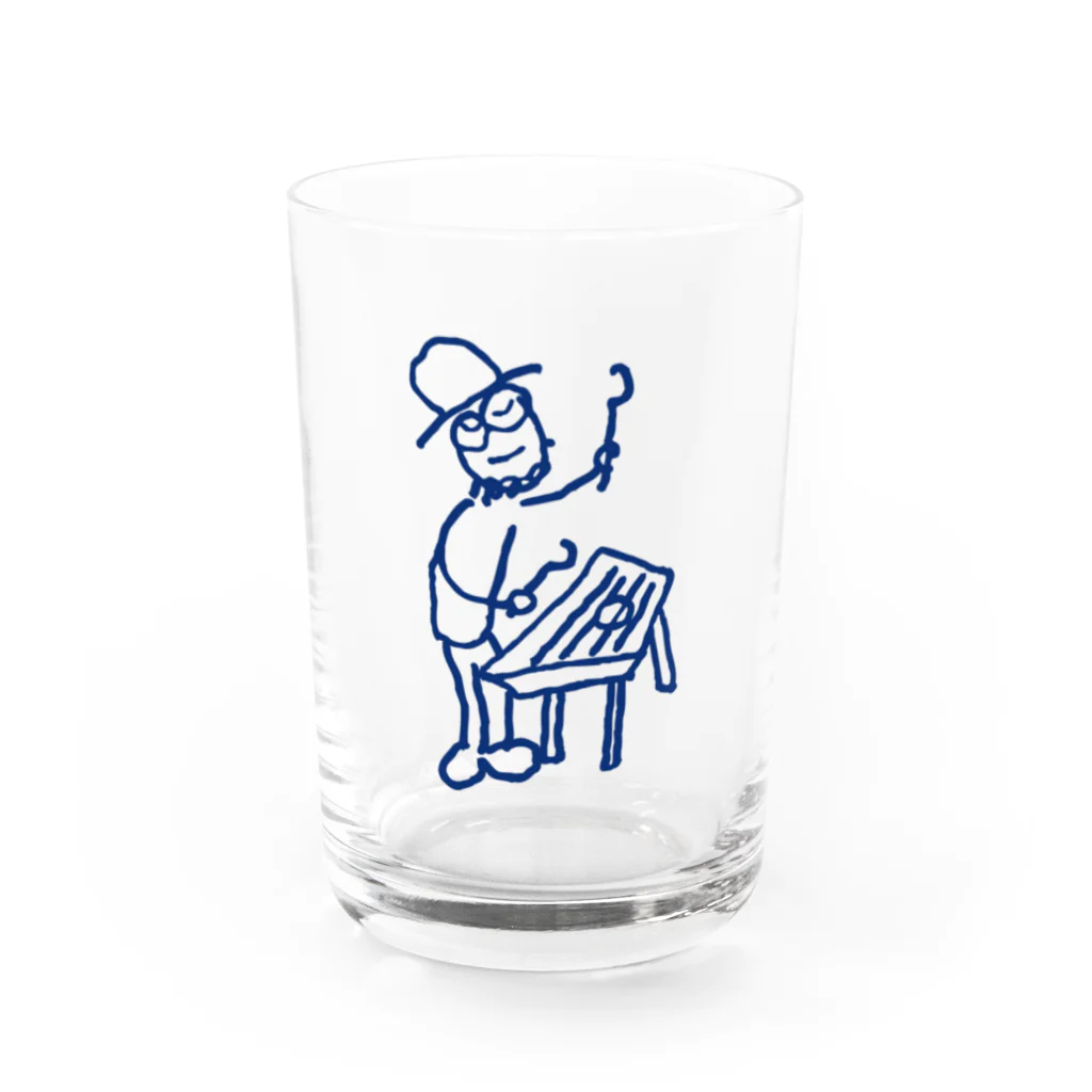 打弦商店のダルシマンB Water Glass :front