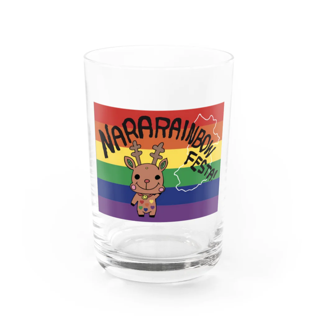 奈良レインボーフェスタ🌈2020/05/31 オンラインで配信予定！の奈良レインボー限定トートバッグ Water Glass :front