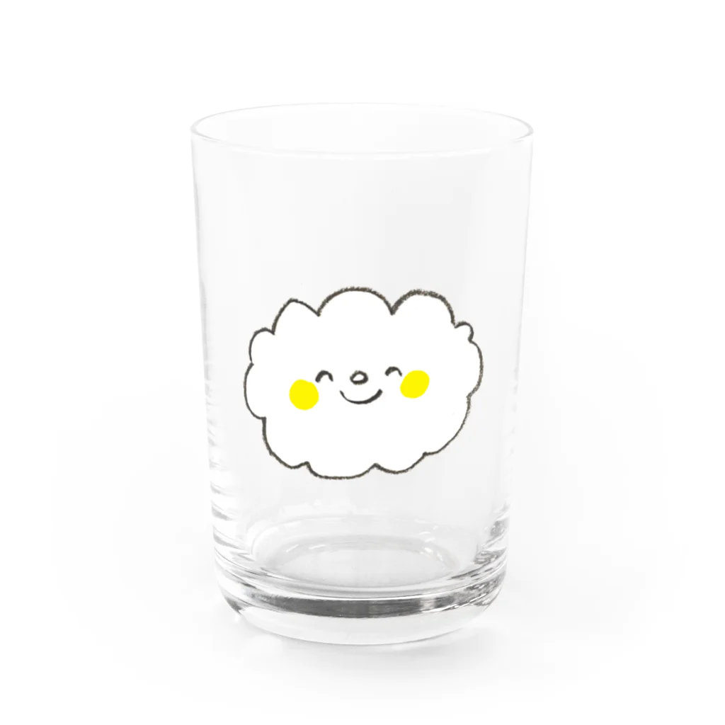 ゴキゲンサンショップのくもさん Water Glass :front