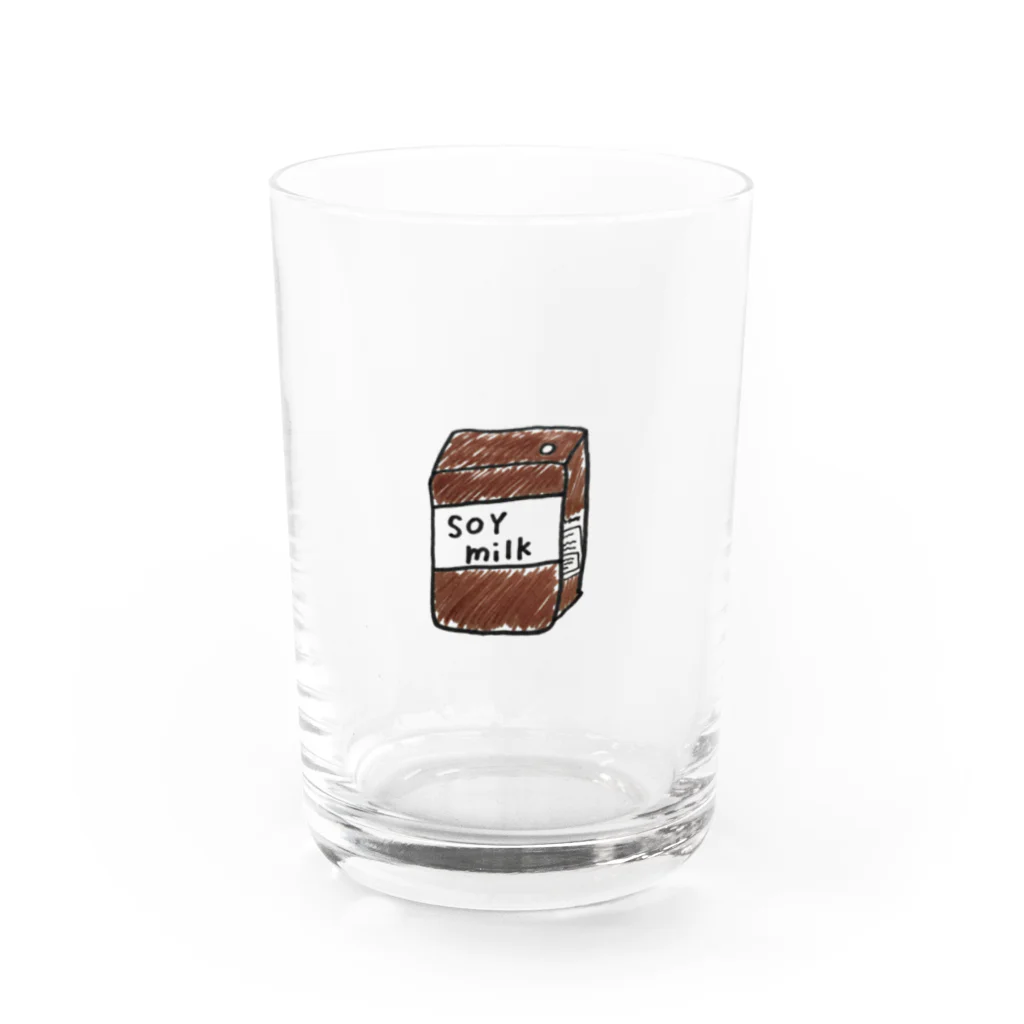 tamuranの豆乳 Water Glass :front