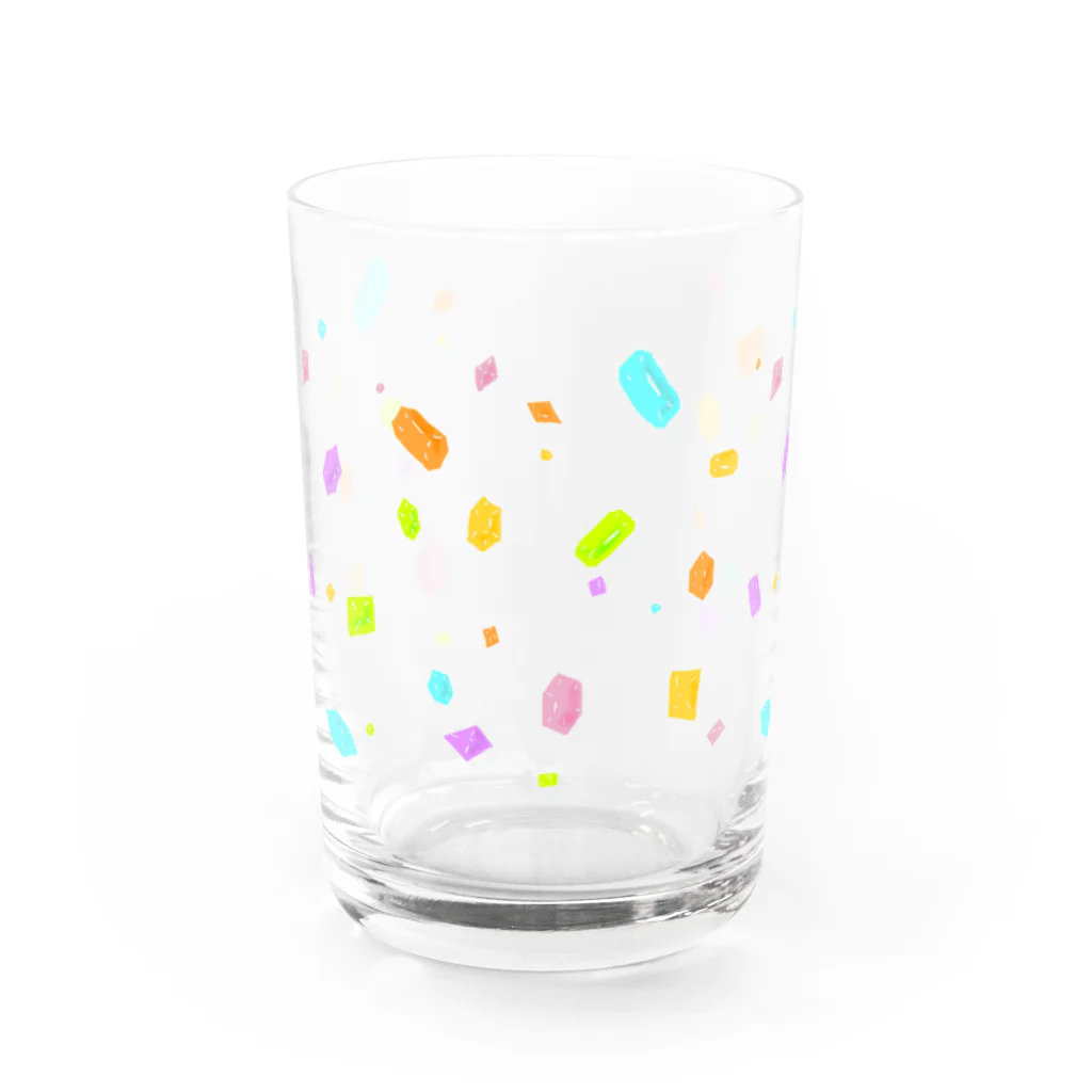 Miiのほうせきの あめ Water Glass :front