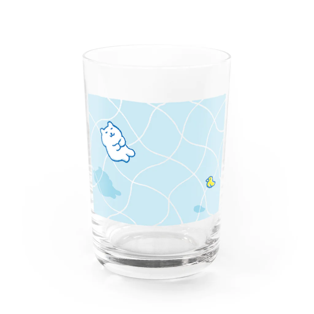 かわしまさきのおだやかプール Water Glass :front