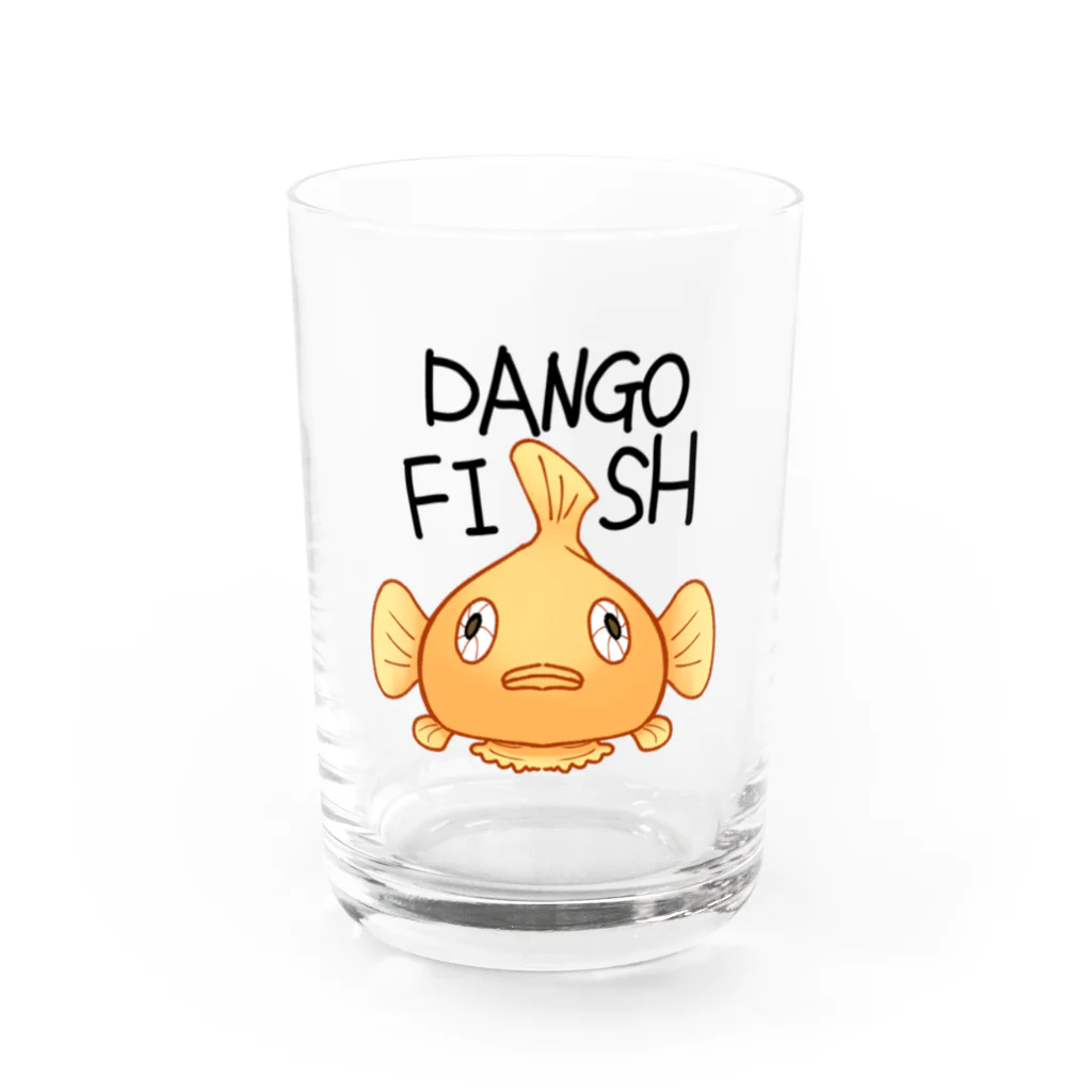 ぴえ太のDANGO FISH  Water Glass :front