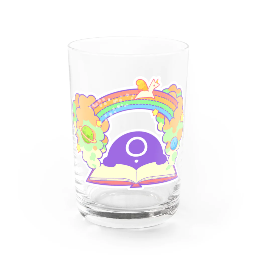 こつｗのおみせのメルヘンだたら Water Glass :front