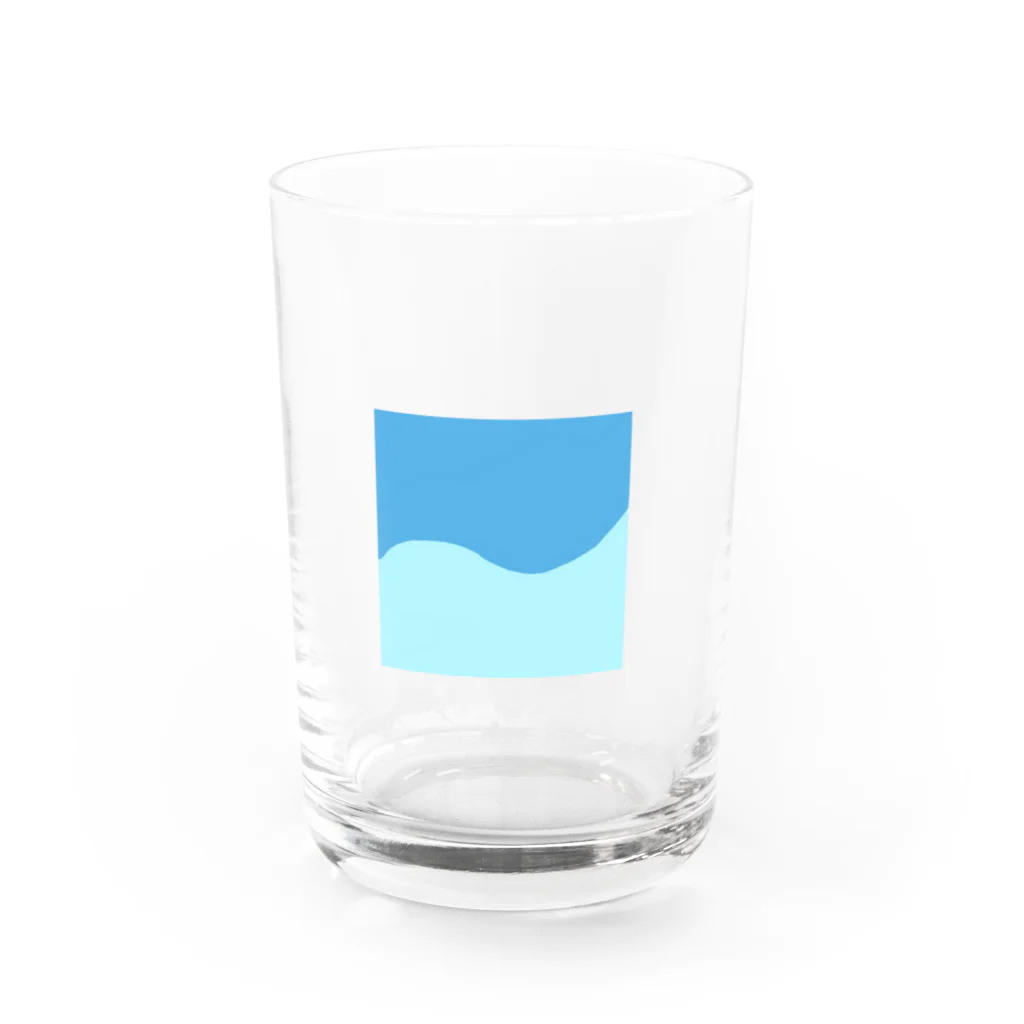 キムチチゲのハーフ&ハーフ Water Glass :front