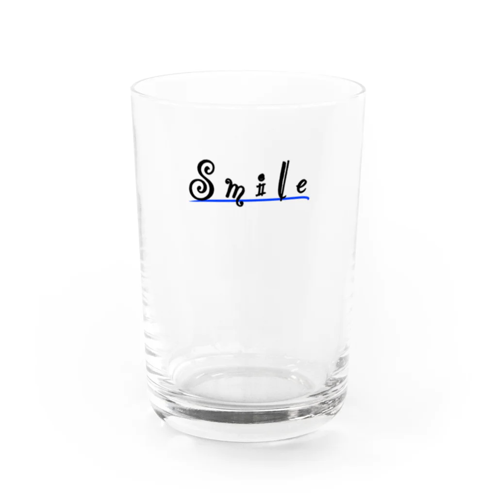 あまあまのSmile Water Glass :front