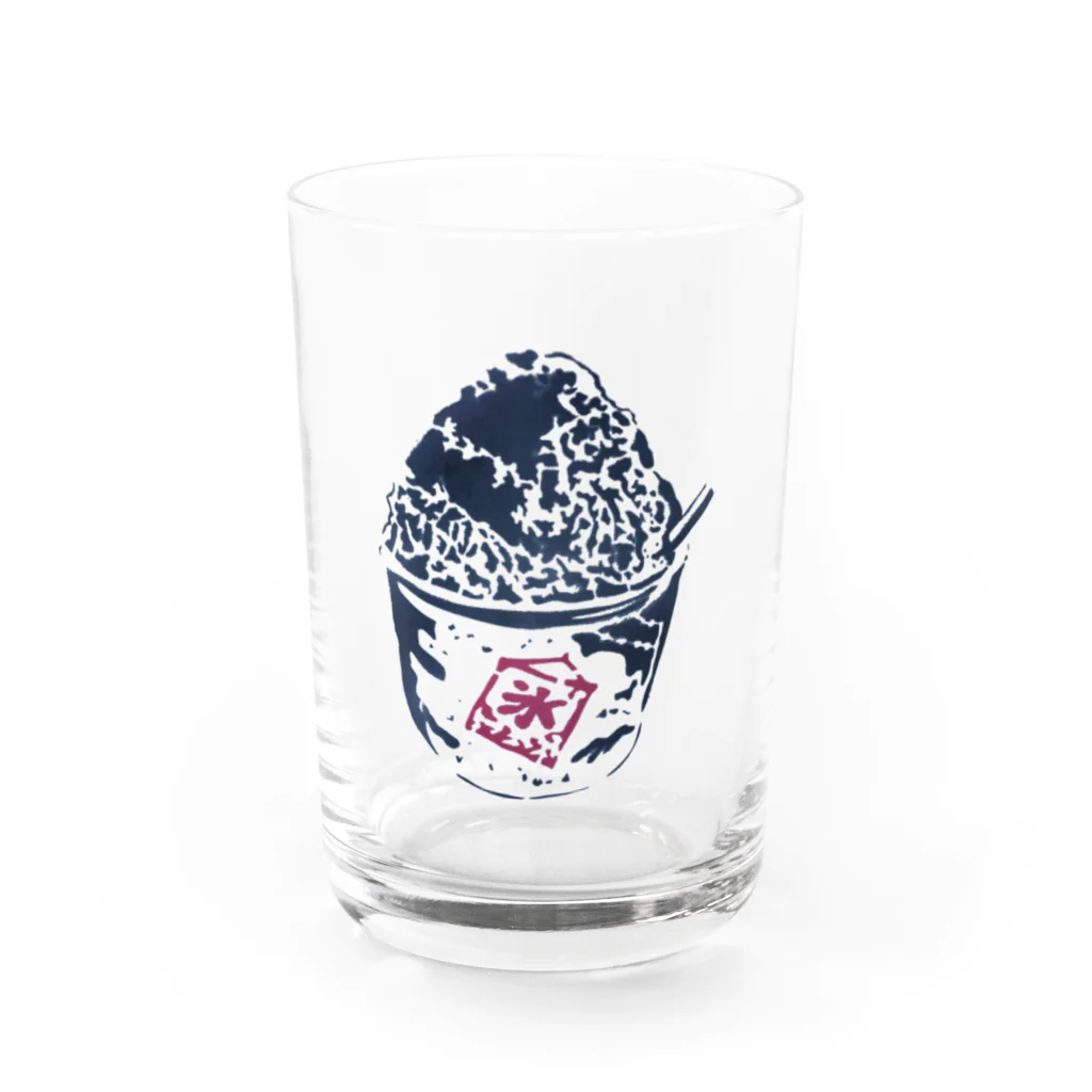 kiyoshisunのヒヤヒヤかき氷 Water Glass :front