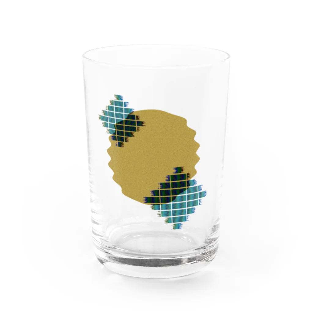 sumidarakeの揺らぐ月 Water Glass :front