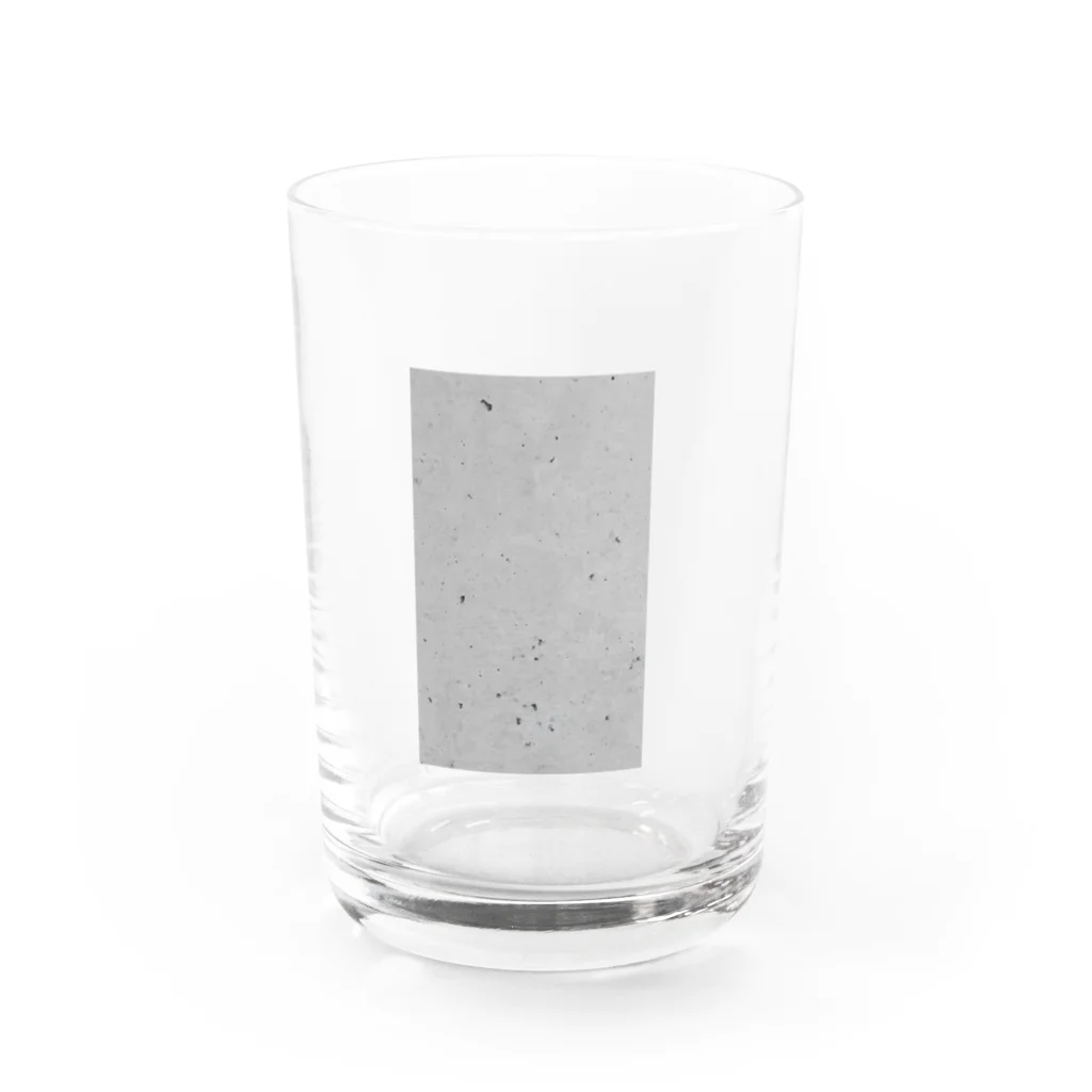 ノンタン ＋ イシシのコンクリートじゃないの モルタル Water Glass :front