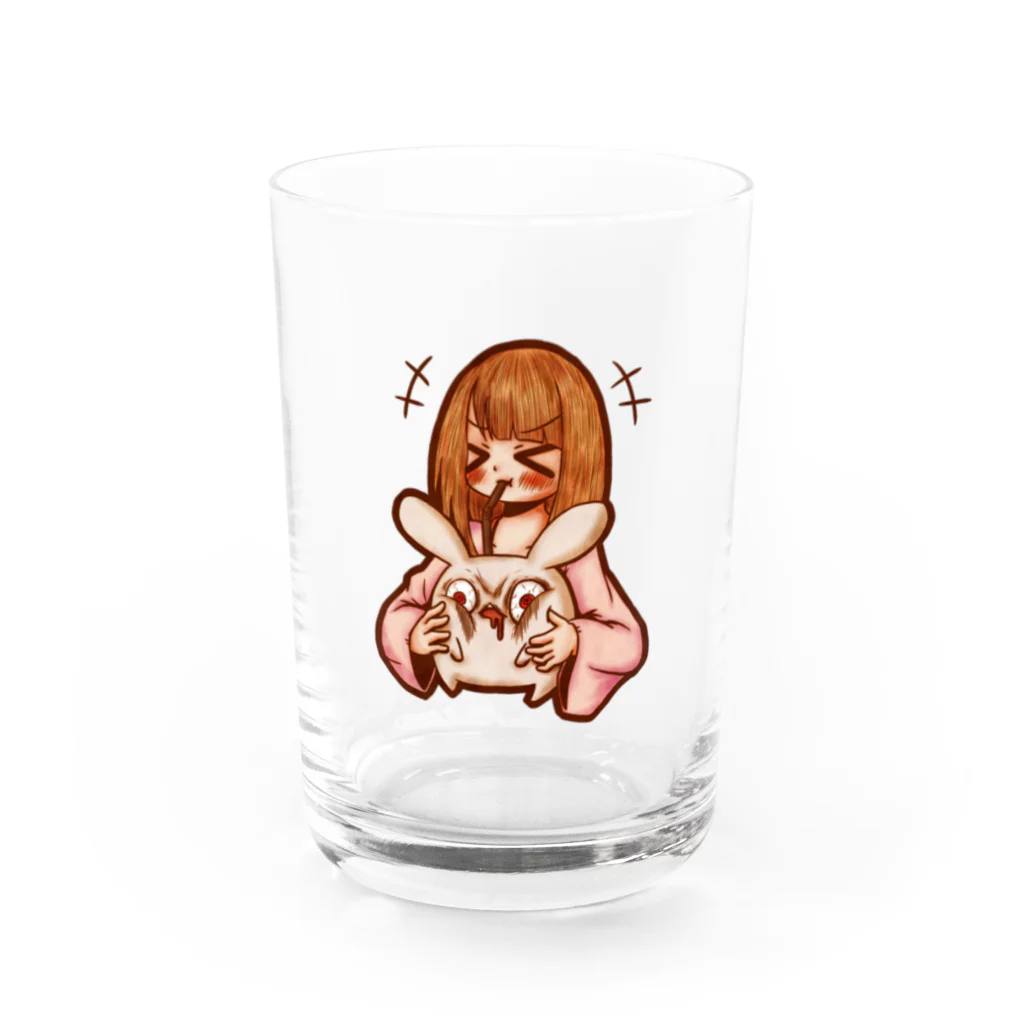 PETIT PARADE　小鳥遊すずめのタピウサ! Water Glass :front